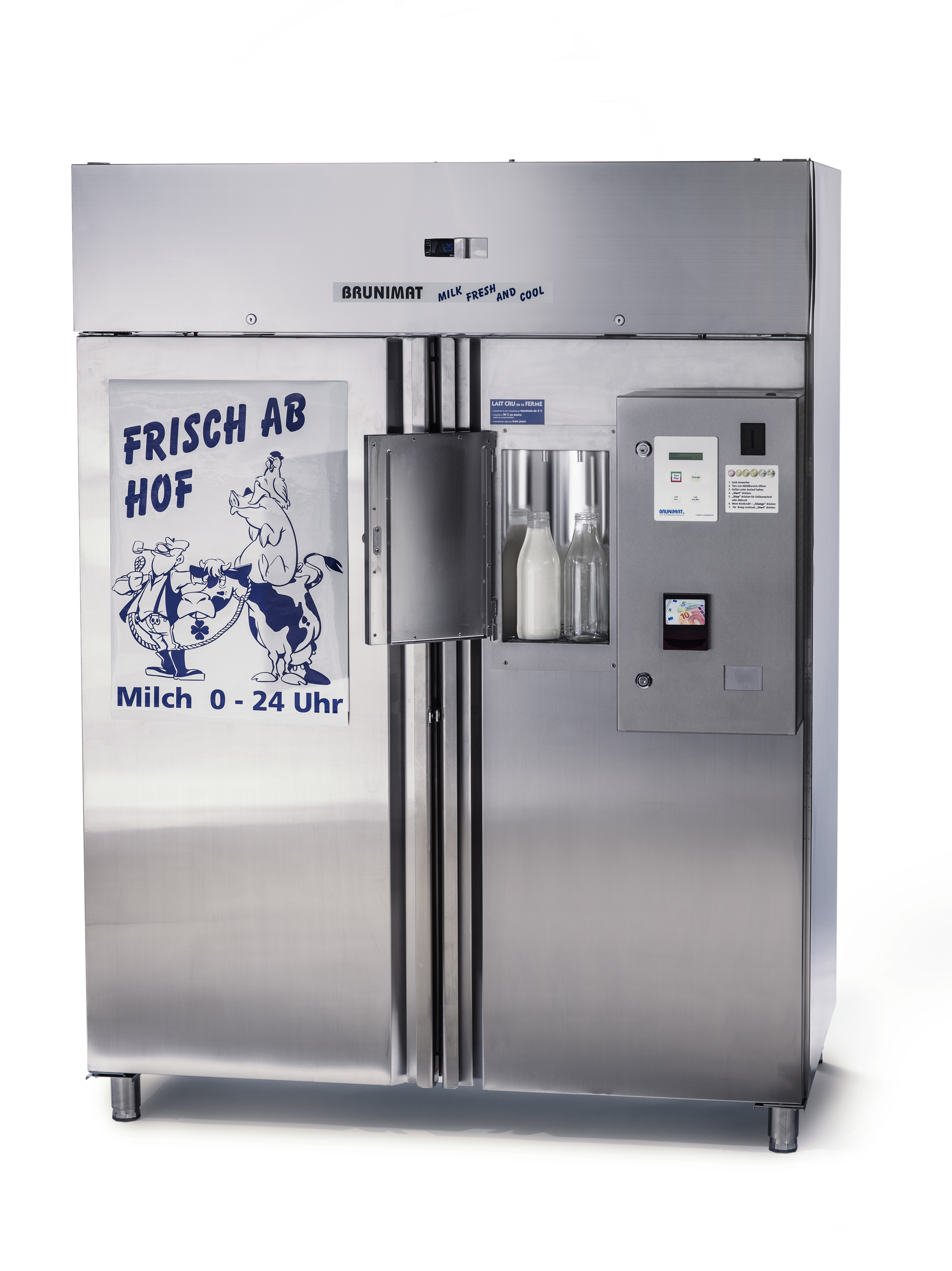 Distributeur automatique de lait Premium 650 / 1300 Bi-Fluid